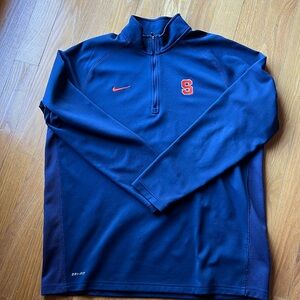 Syracuse Quarter Zip Dri Fit jacket